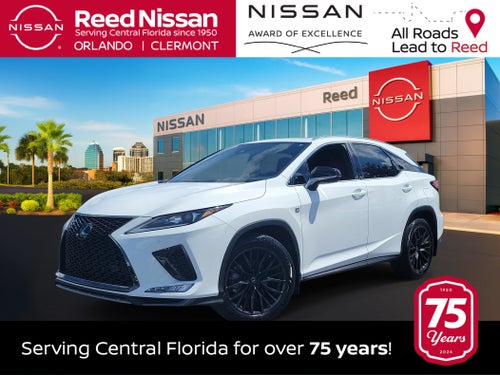 2022 Lexus RX RX 350 F SPORT Handling