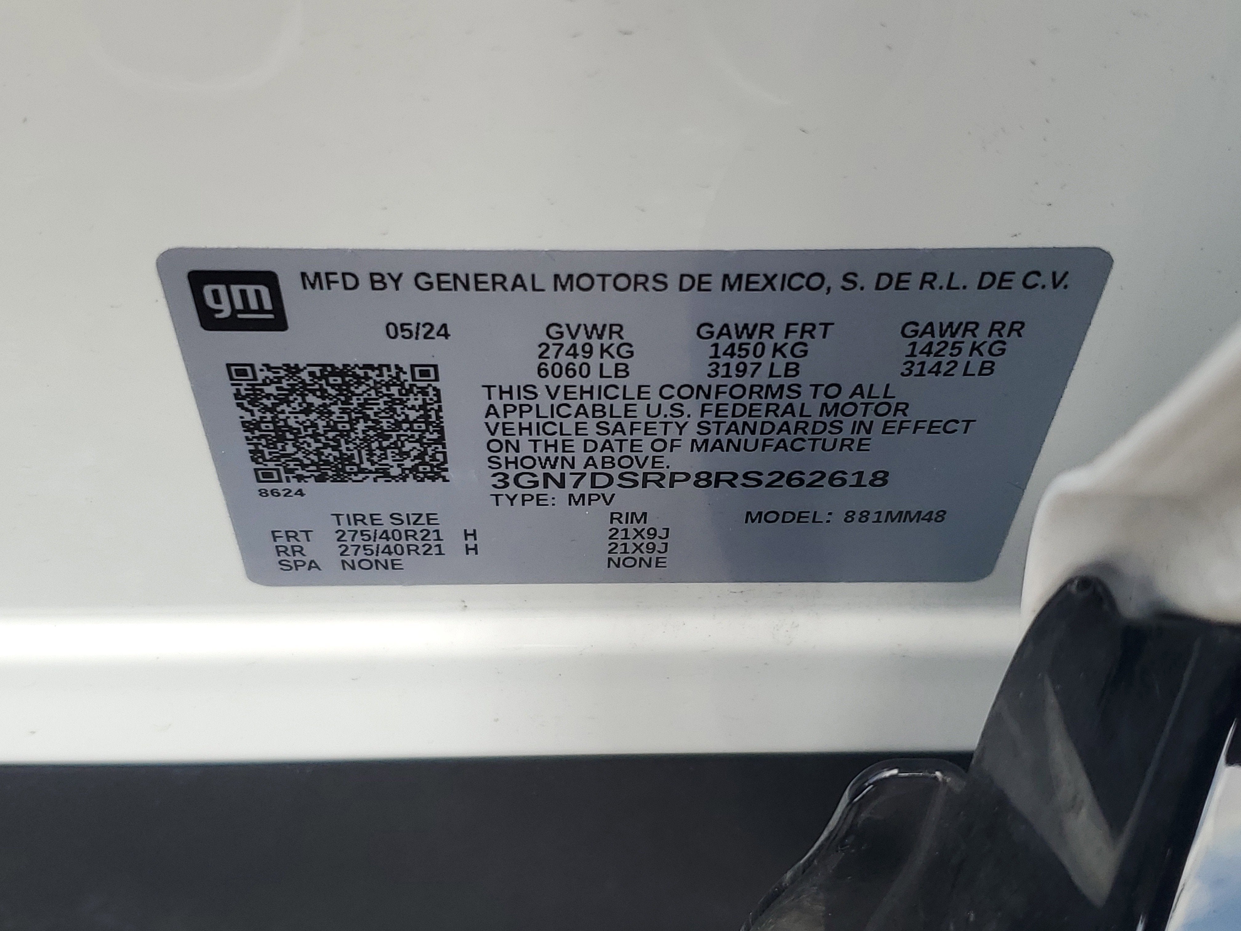 2024 Chevrolet Equinox EV RS