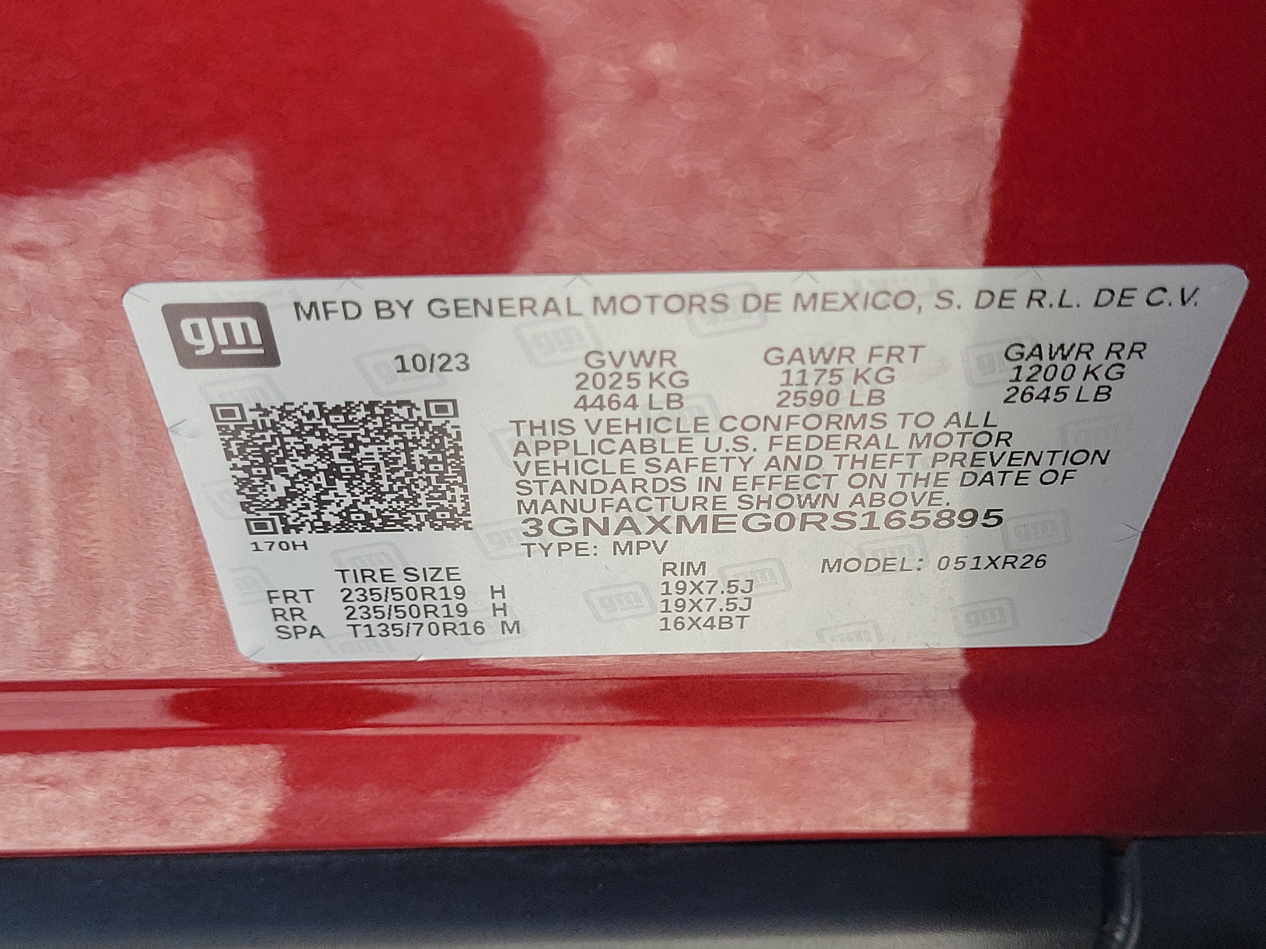 2024 Chevrolet Equinox RS