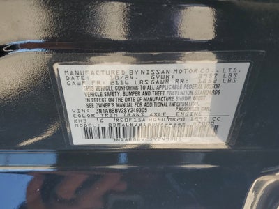 2025 Nissan Sentra S