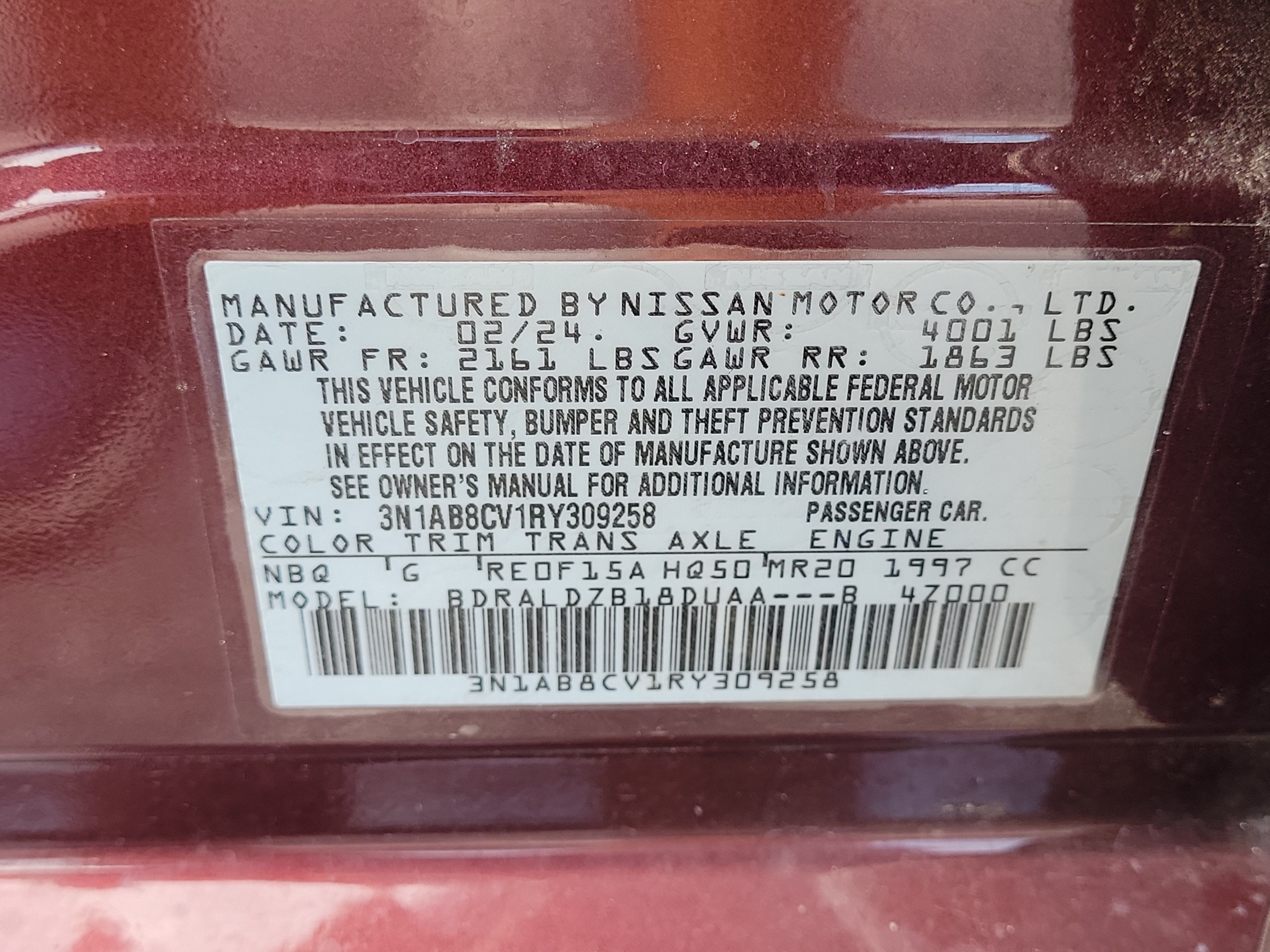 2024 Nissan Sentra SV