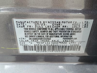 2024 Nissan Sentra SV
