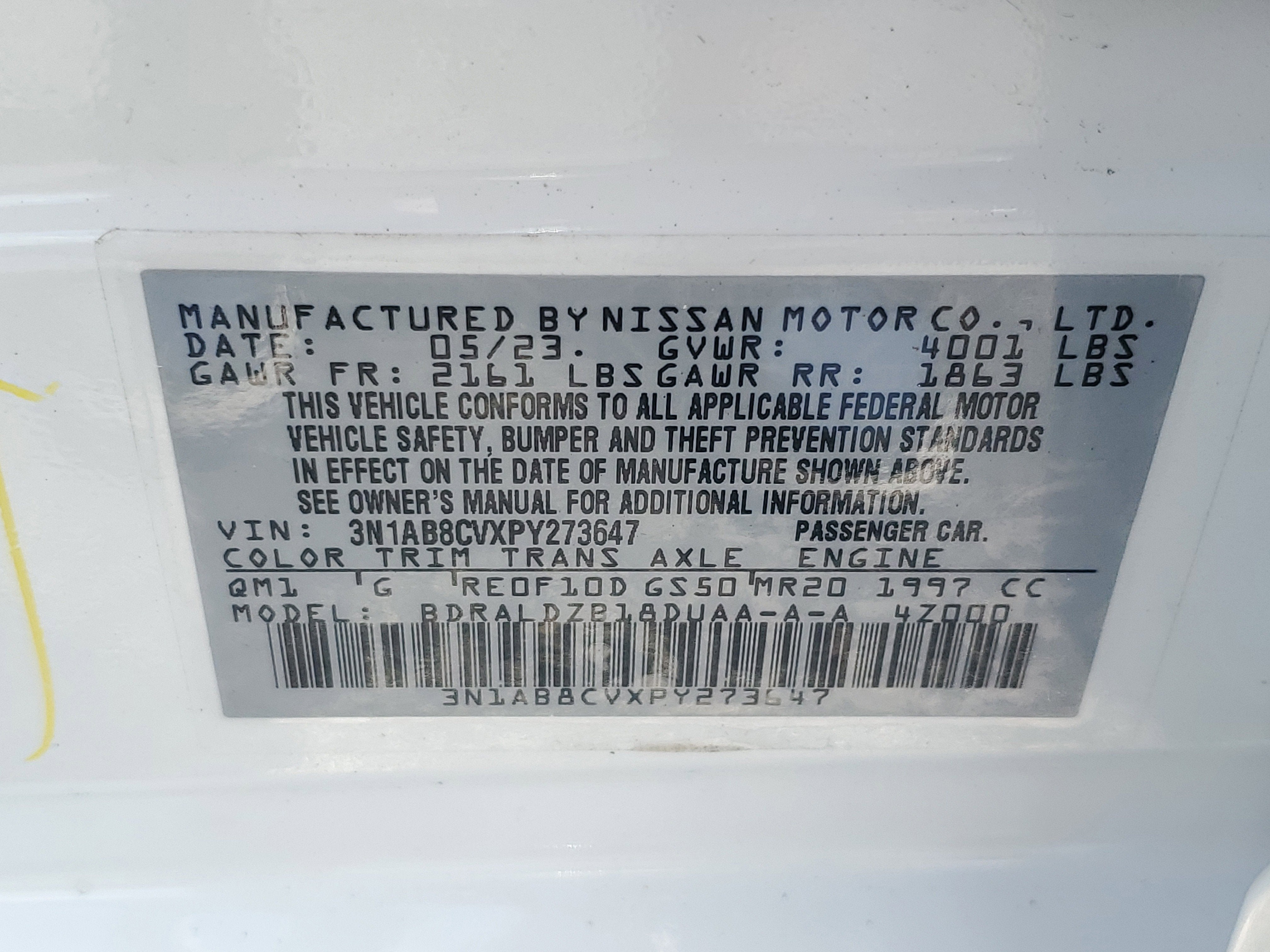 2023 Nissan Sentra SV