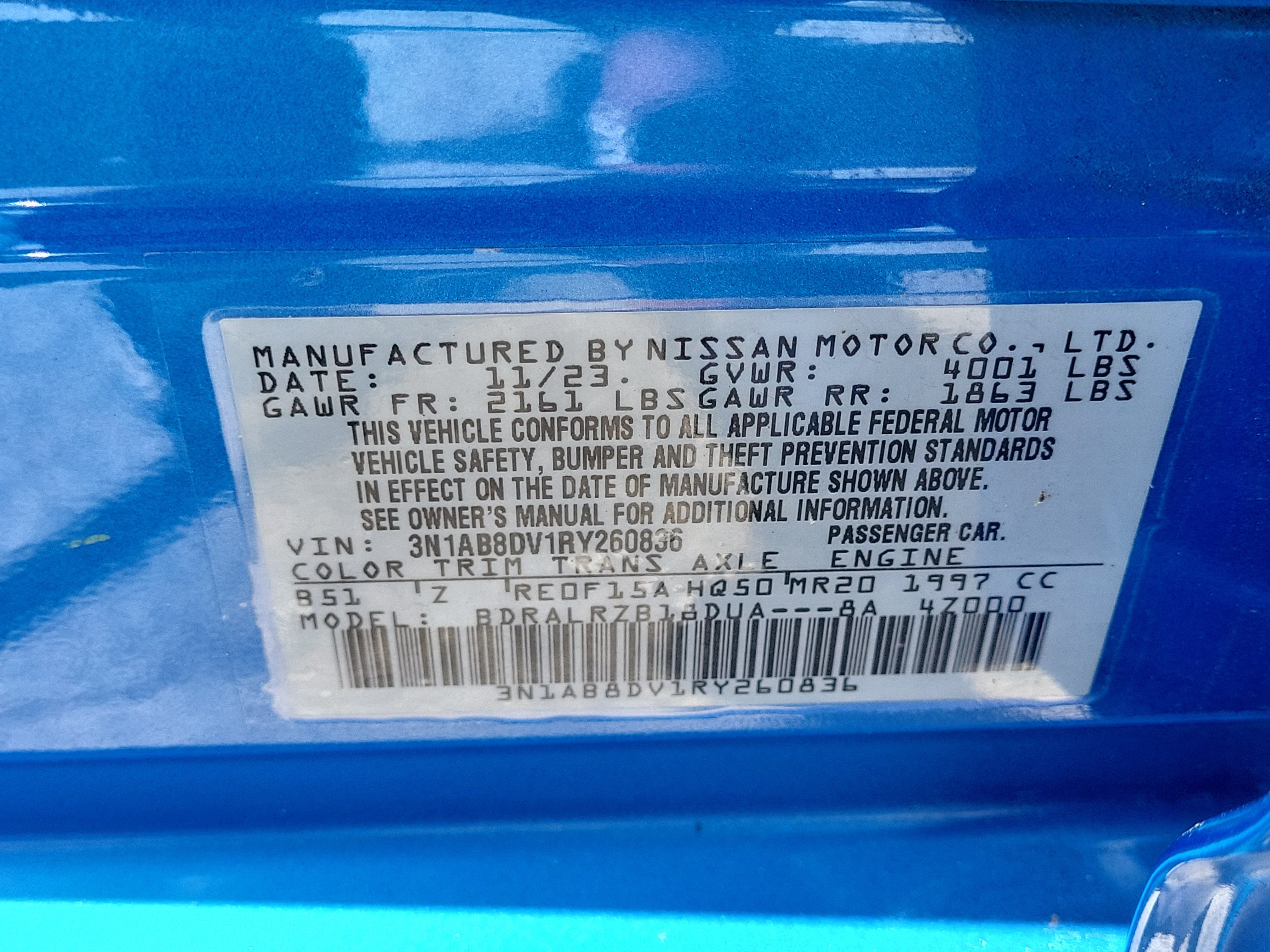 2024 Nissan Sentra SR