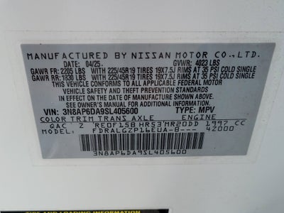 2025 Nissan Kicks SR