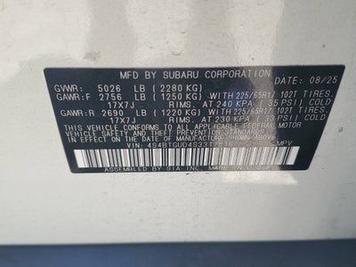 2025 Subaru Outback Wilderness