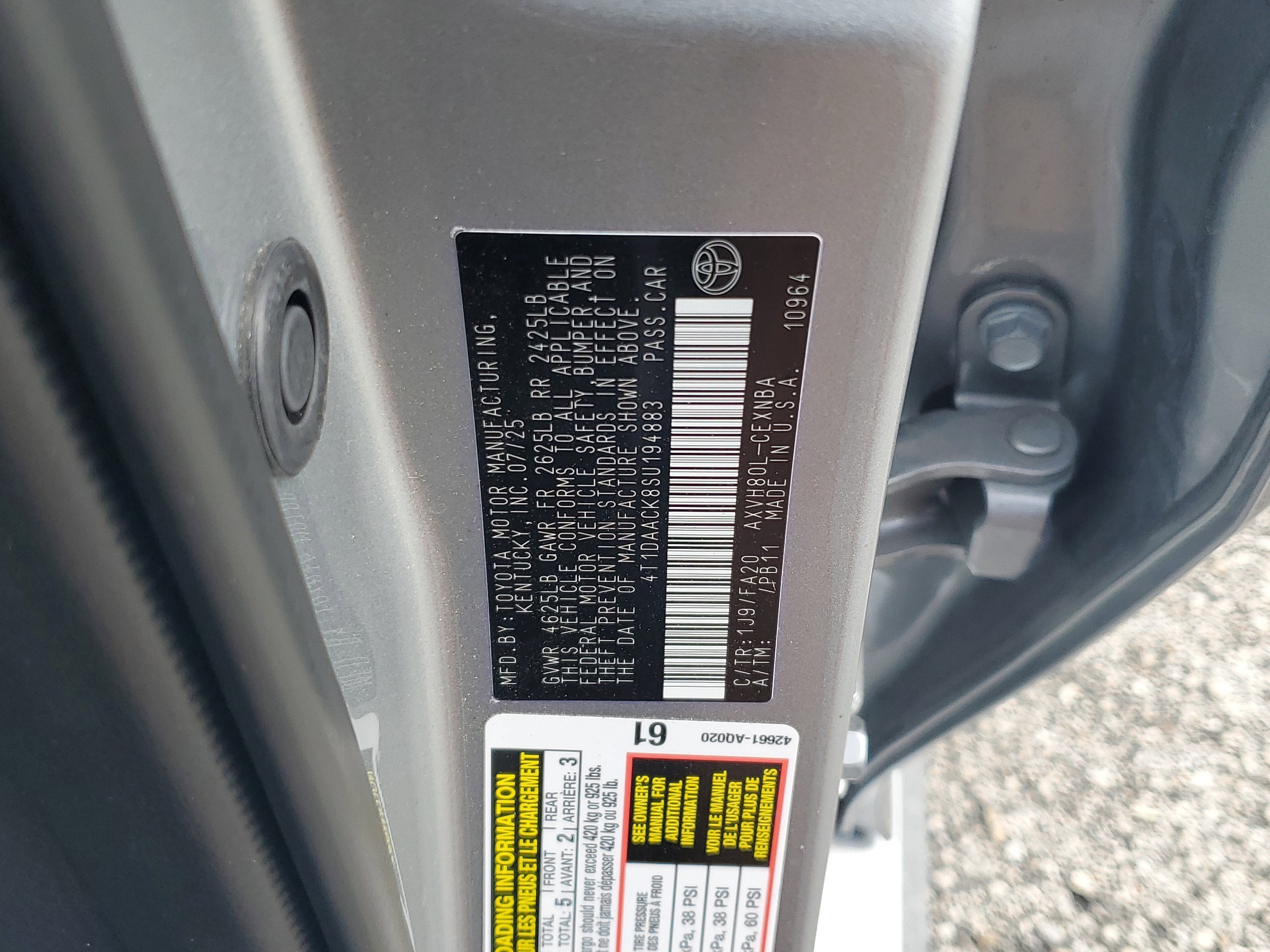 2025 Toyota Camry LE