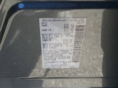 2020 Nissan Pathfinder S