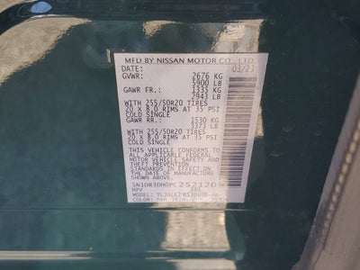 2023 Nissan Pathfinder Platinum