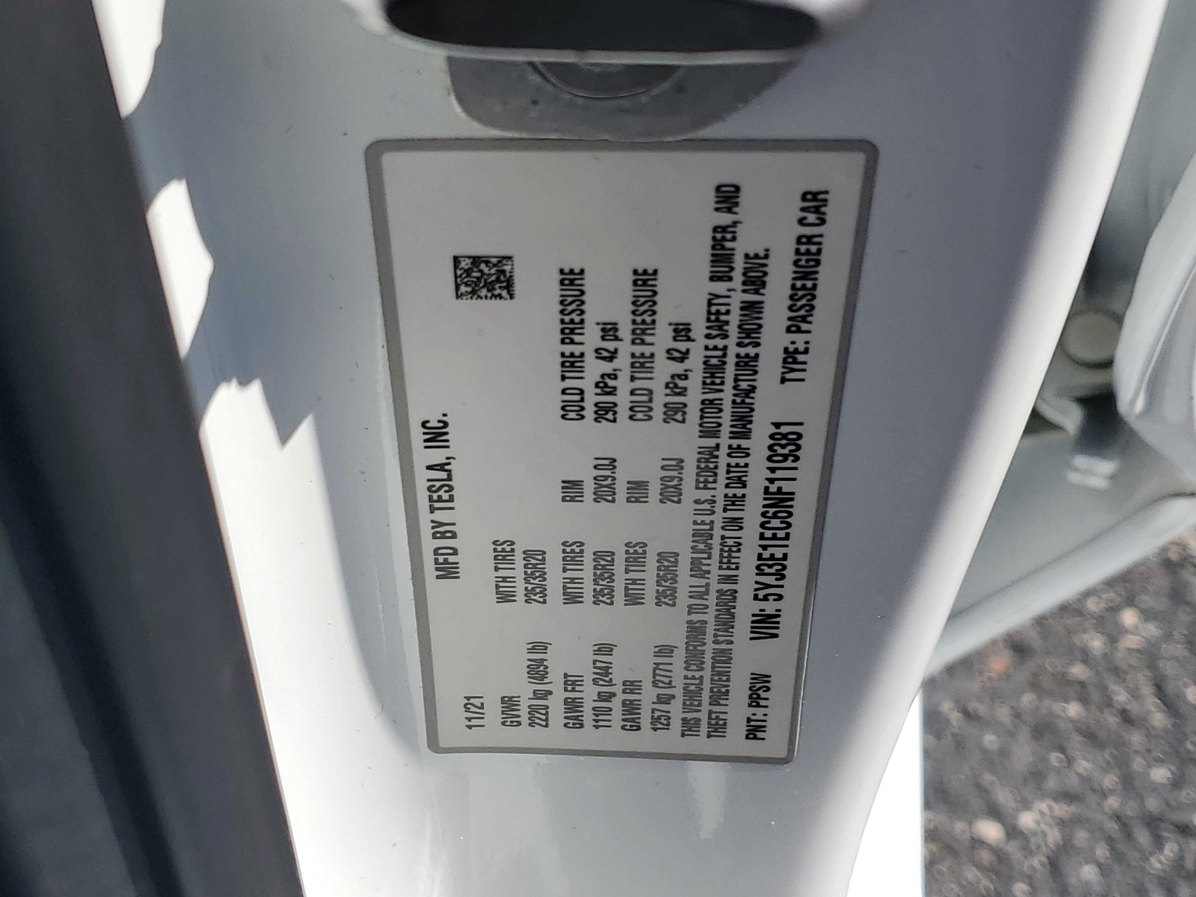 2022 Tesla Model 3 Performance