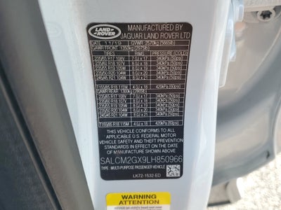 2020 Land Rover Discovery Sport HSE R-Dynamic