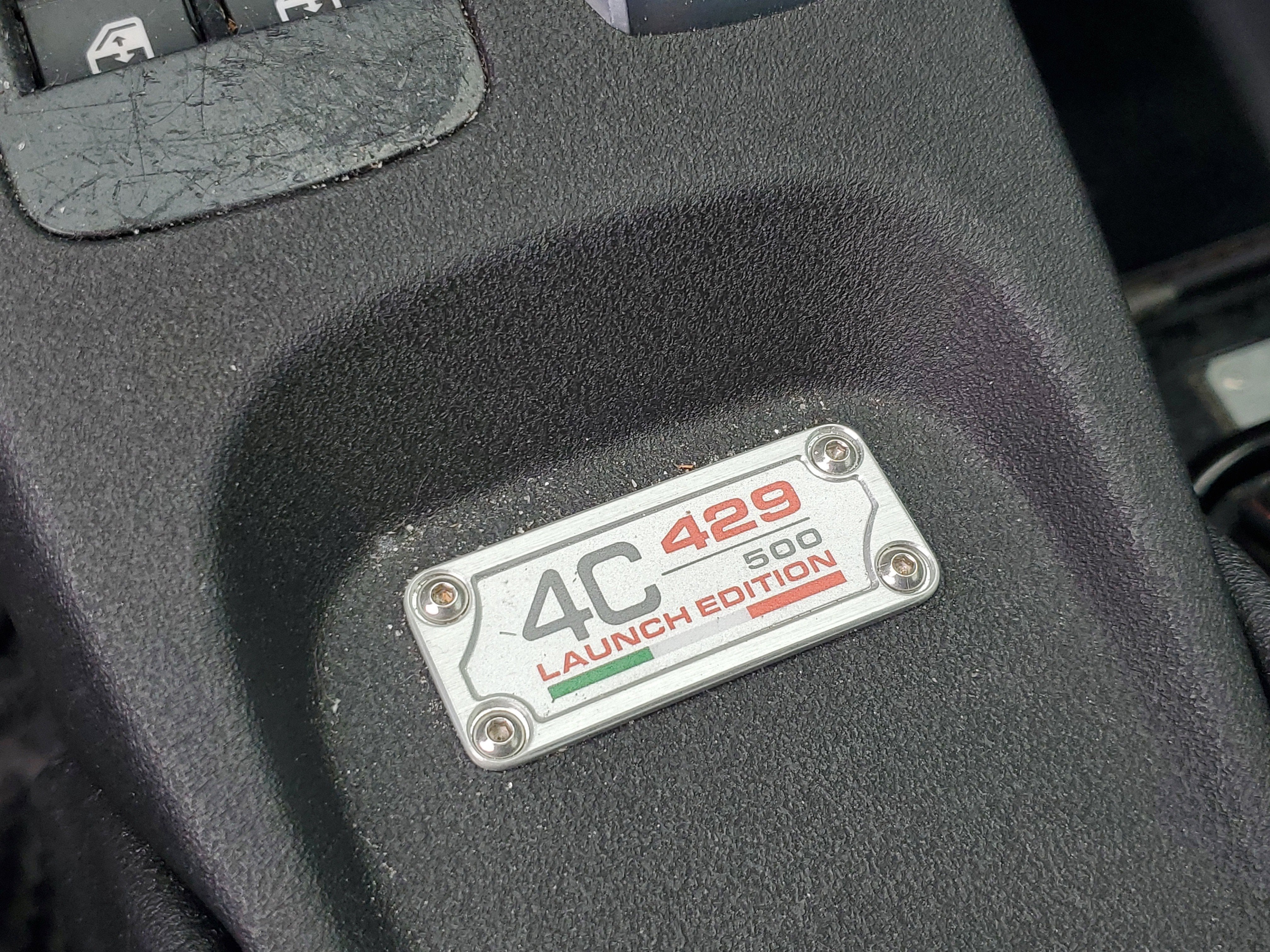 2015 Alfa Romeo 4C Launch Edition