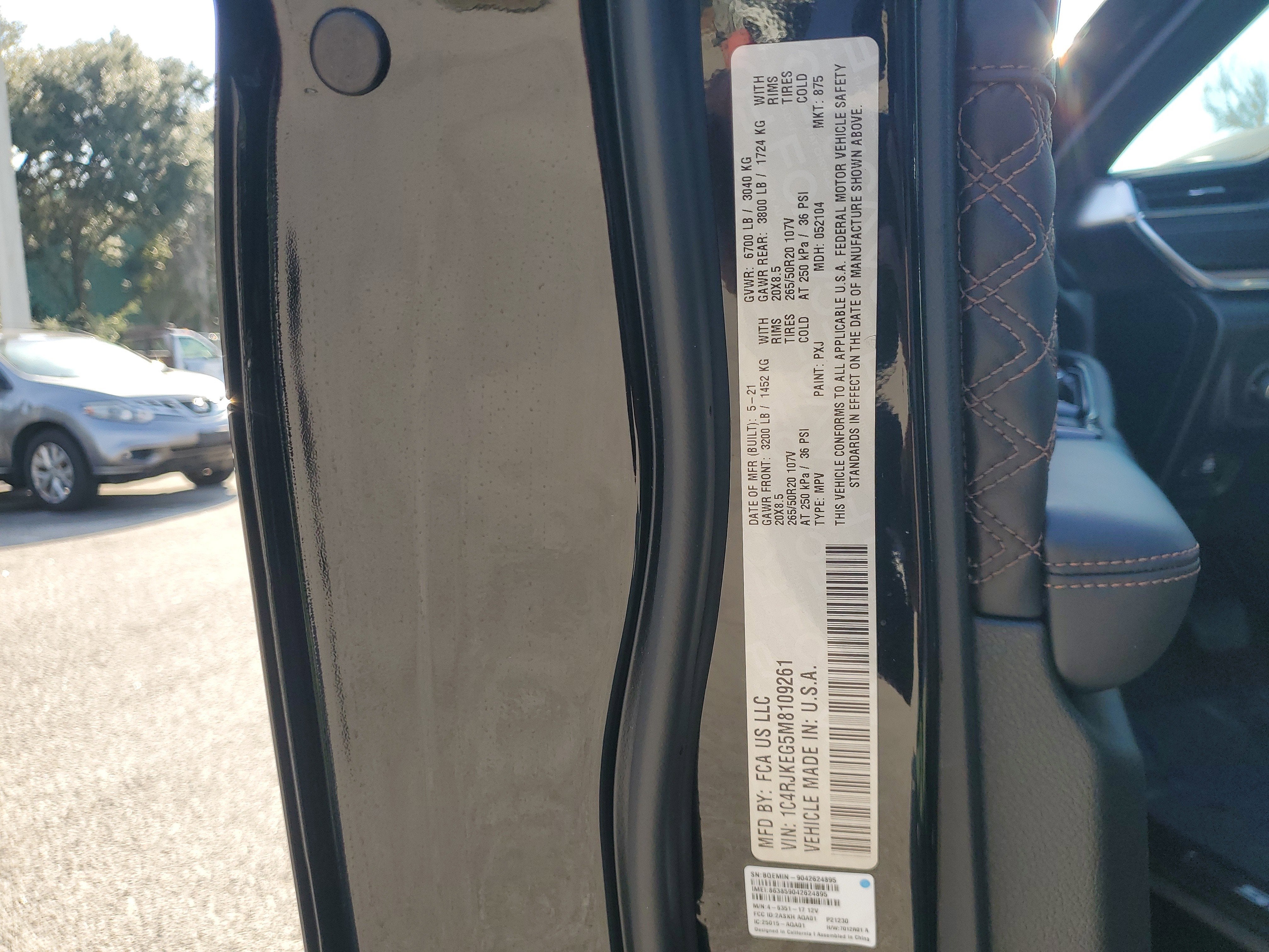 2021 Jeep Grand Cherokee L Summit