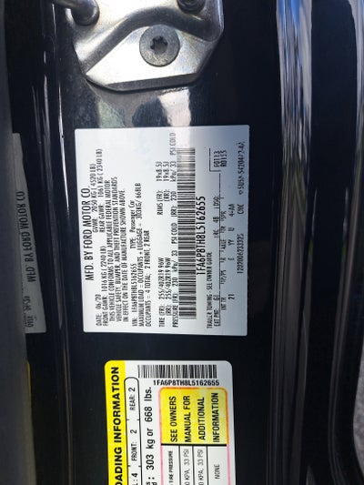 2020 Ford Mustang EcoBoost