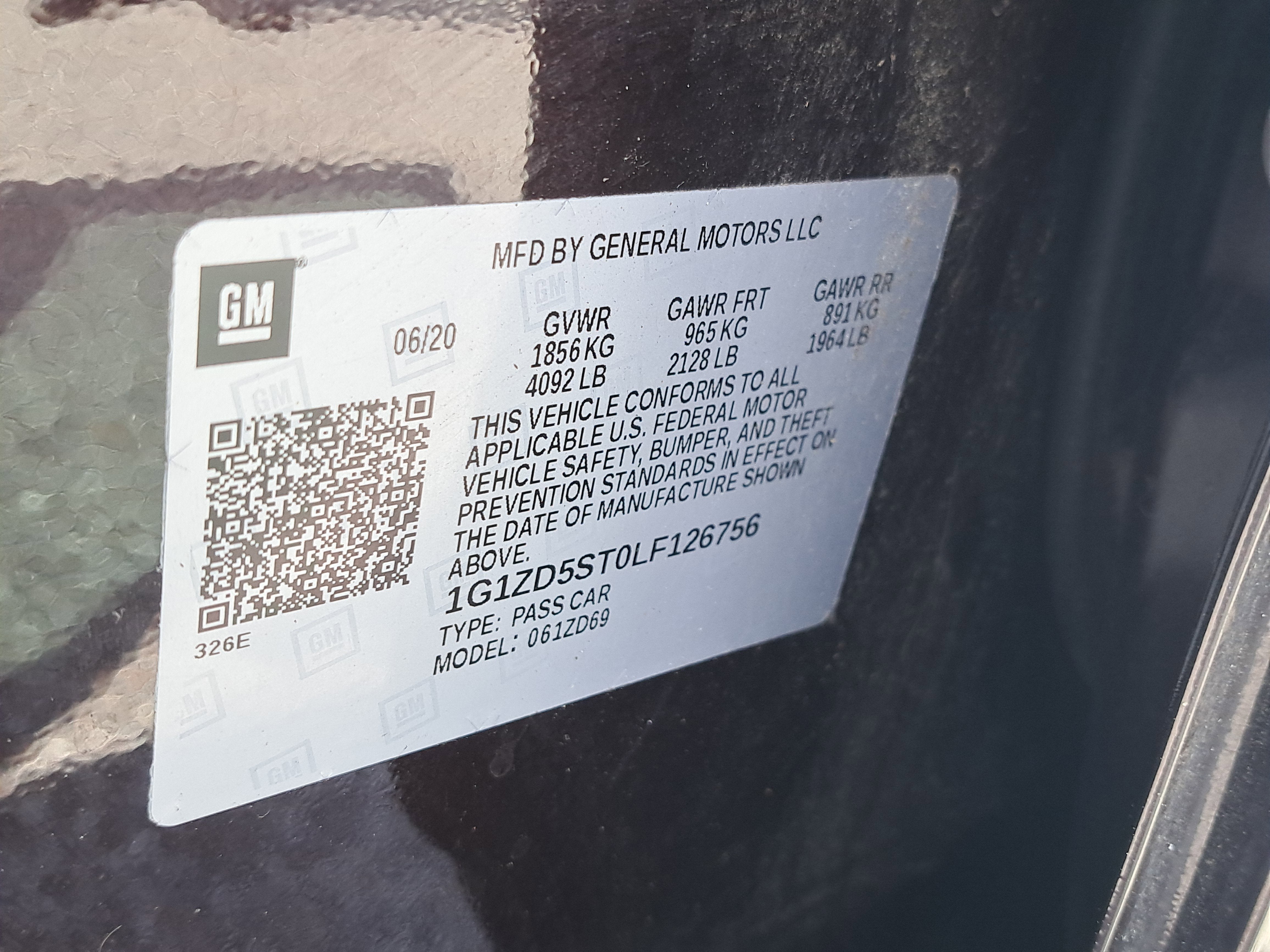 2020 Chevrolet Malibu LT