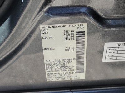 2023 Nissan Altima 2.5 SV