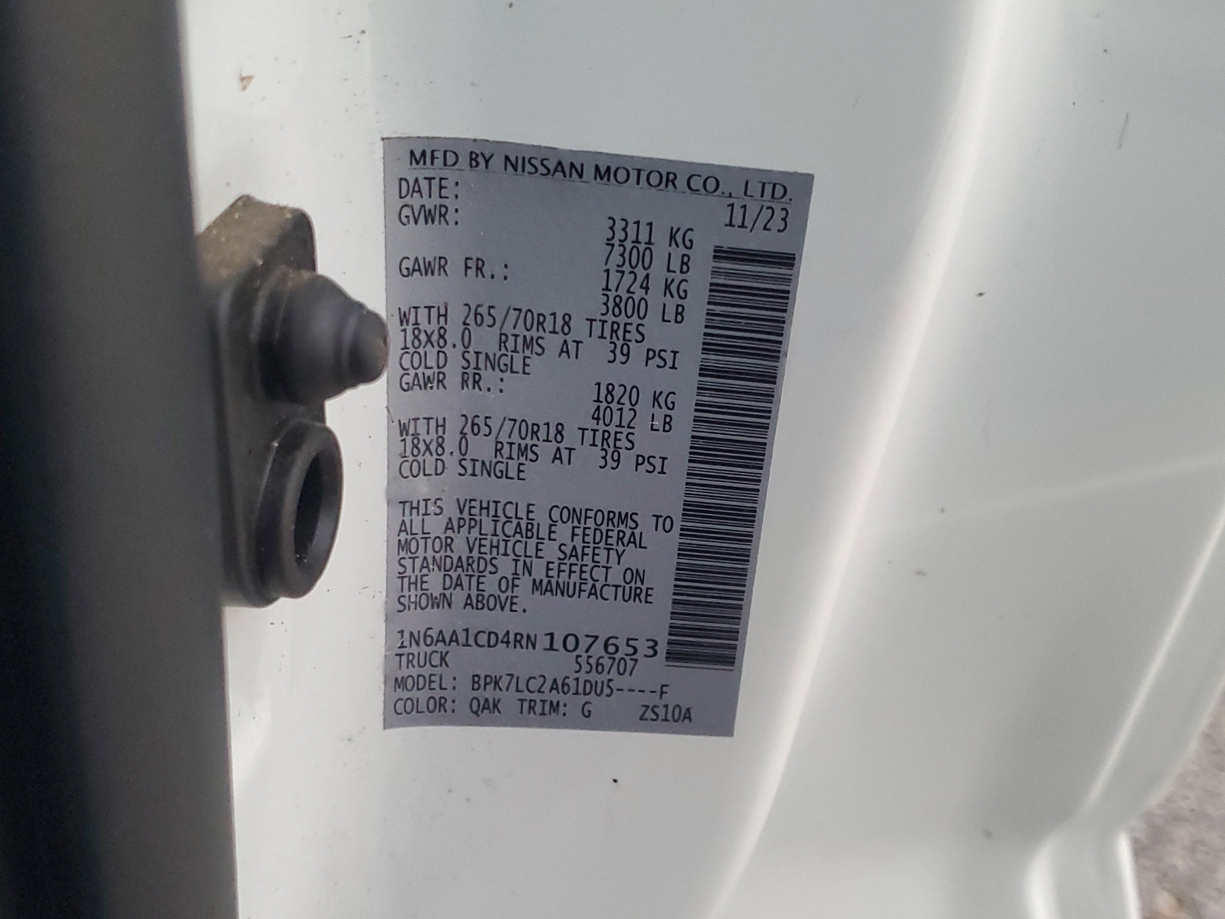 2024 Nissan Titan SV