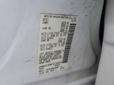 2019 Nissan Titan XD S