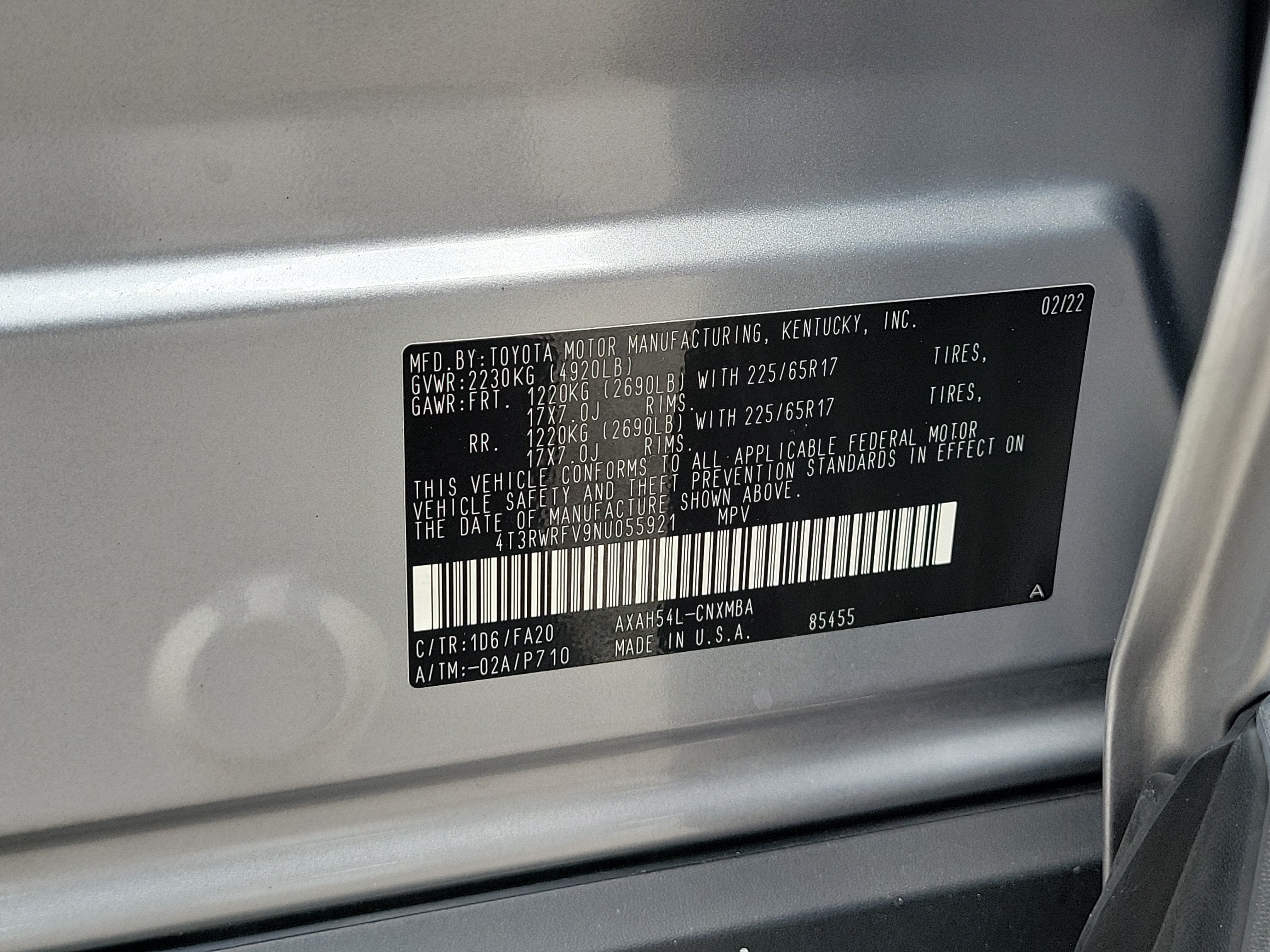 2022 Toyota RAV4 Hybrid XLE