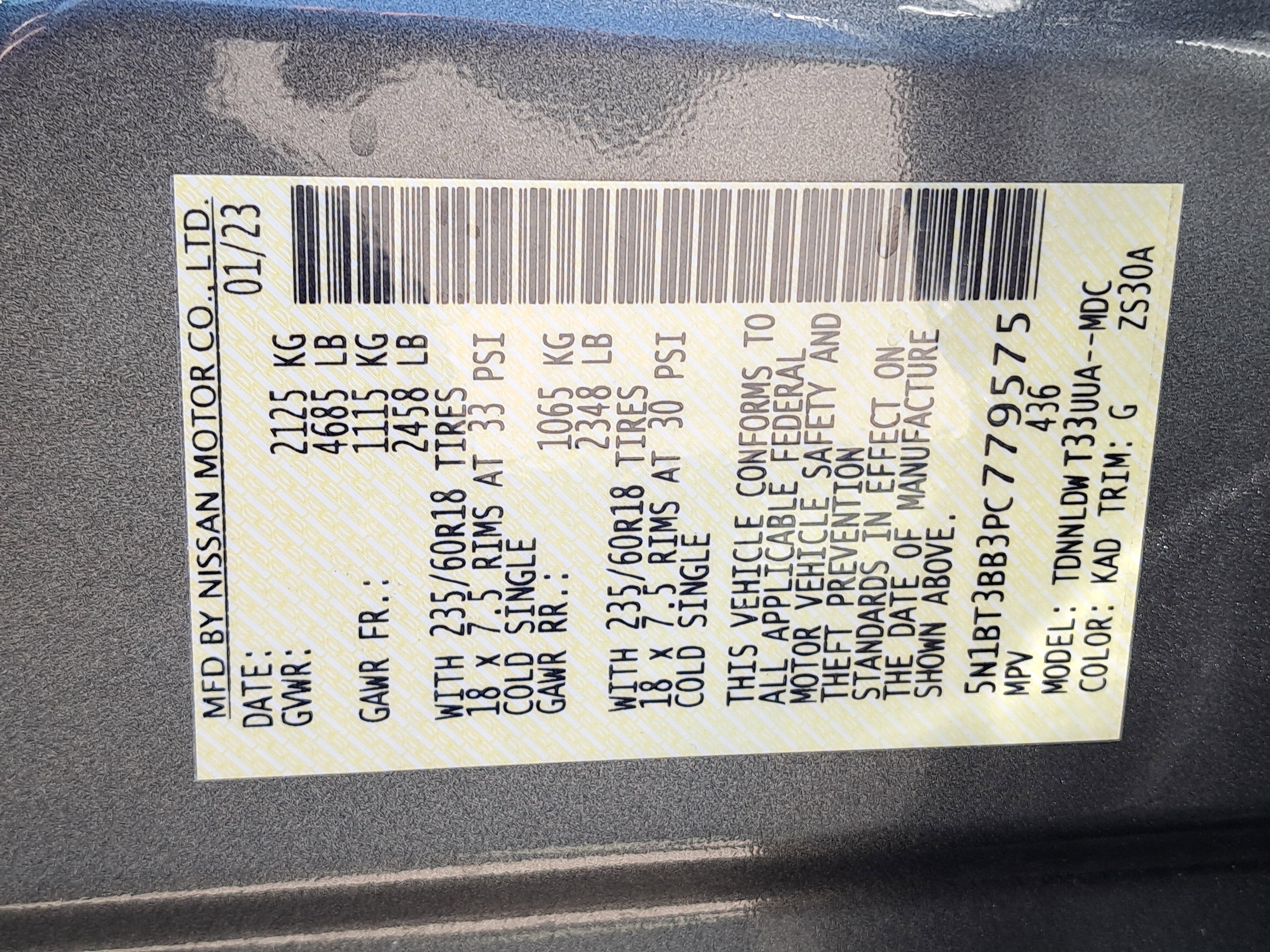 2023 Nissan Rogue SV