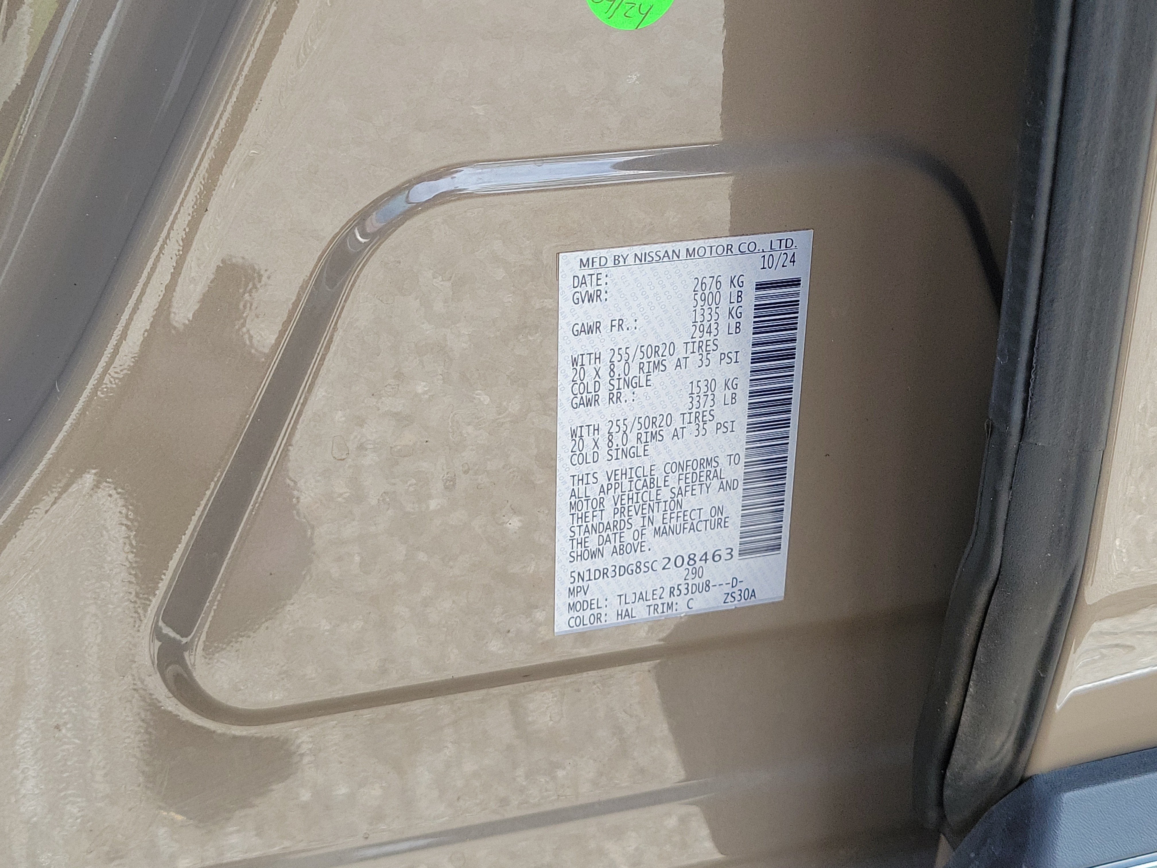 2025 Nissan Pathfinder Platinum