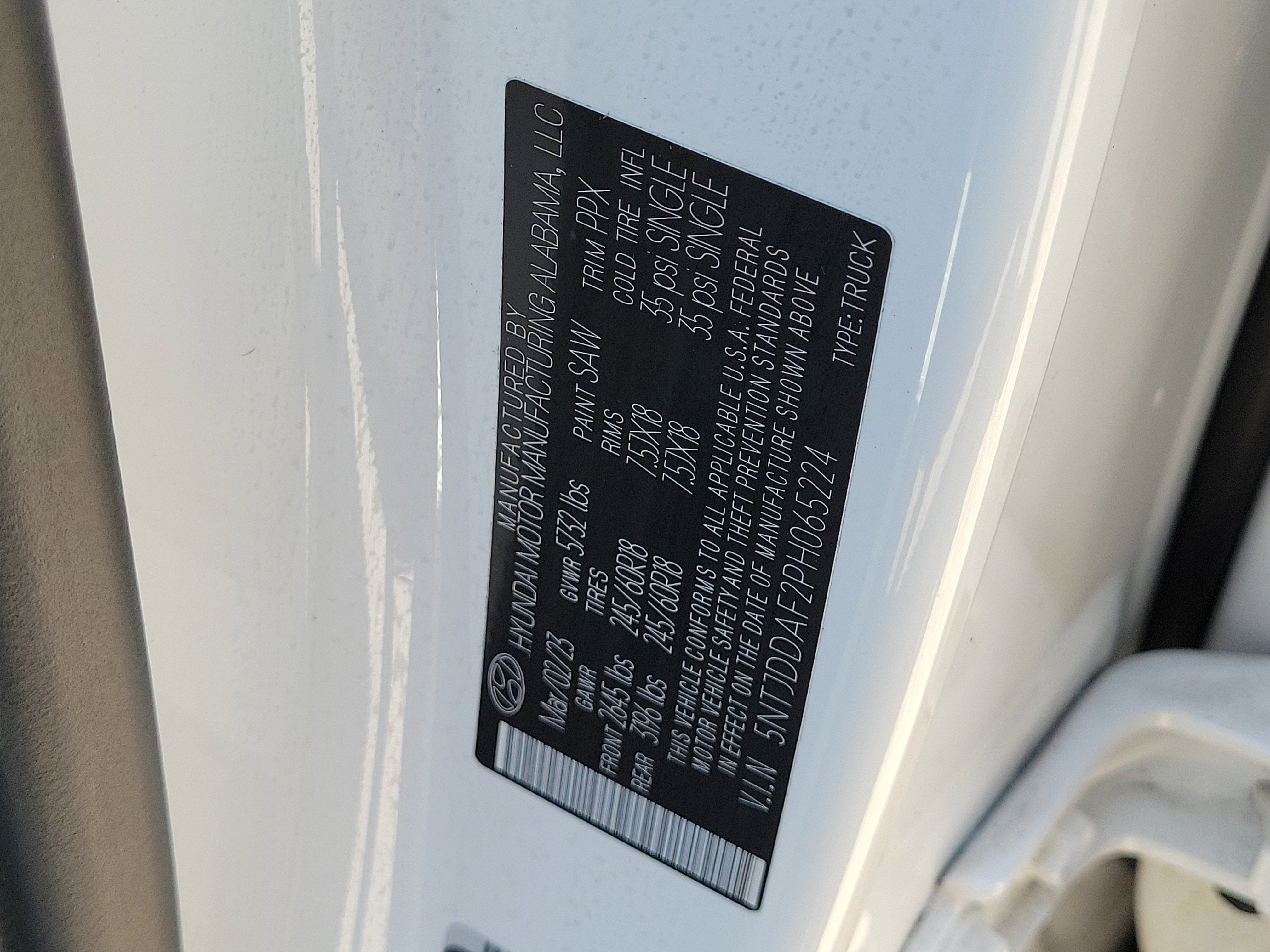 2023 Hyundai Santa Cruz SEL Premium