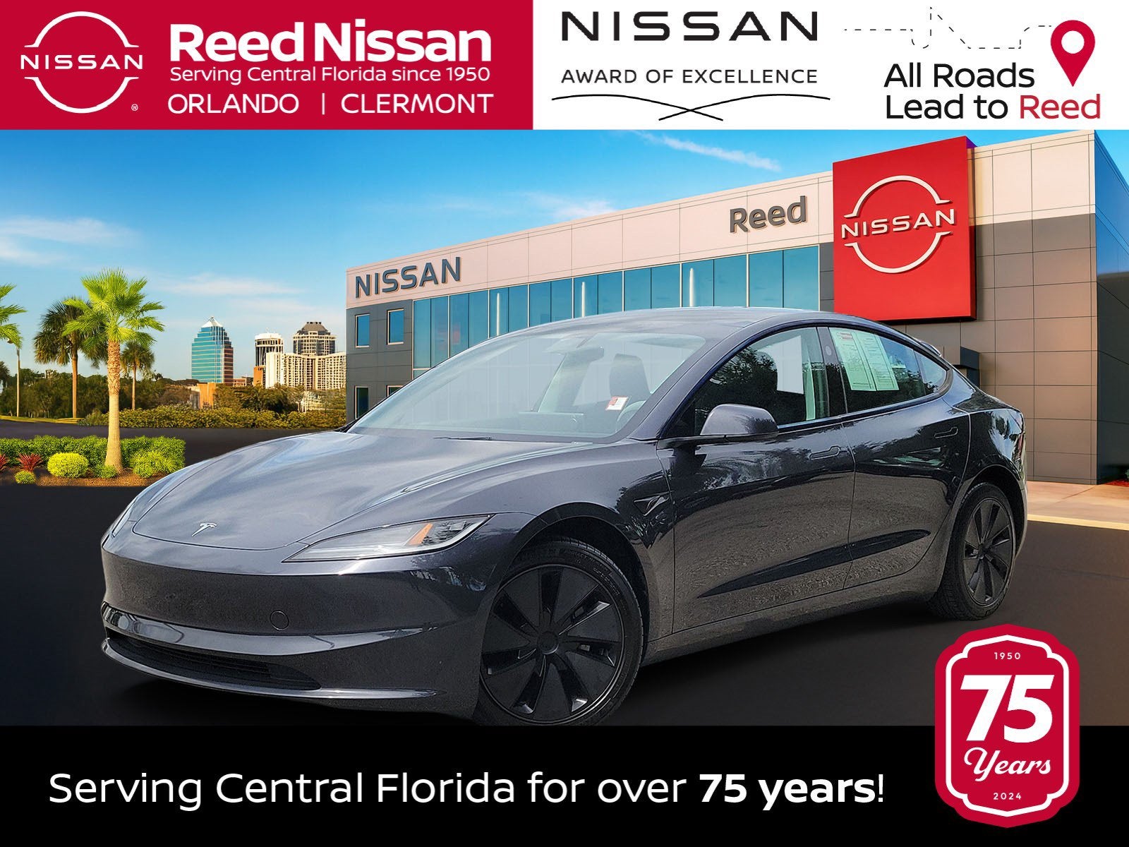 2025 Tesla Model 3 Long Range
