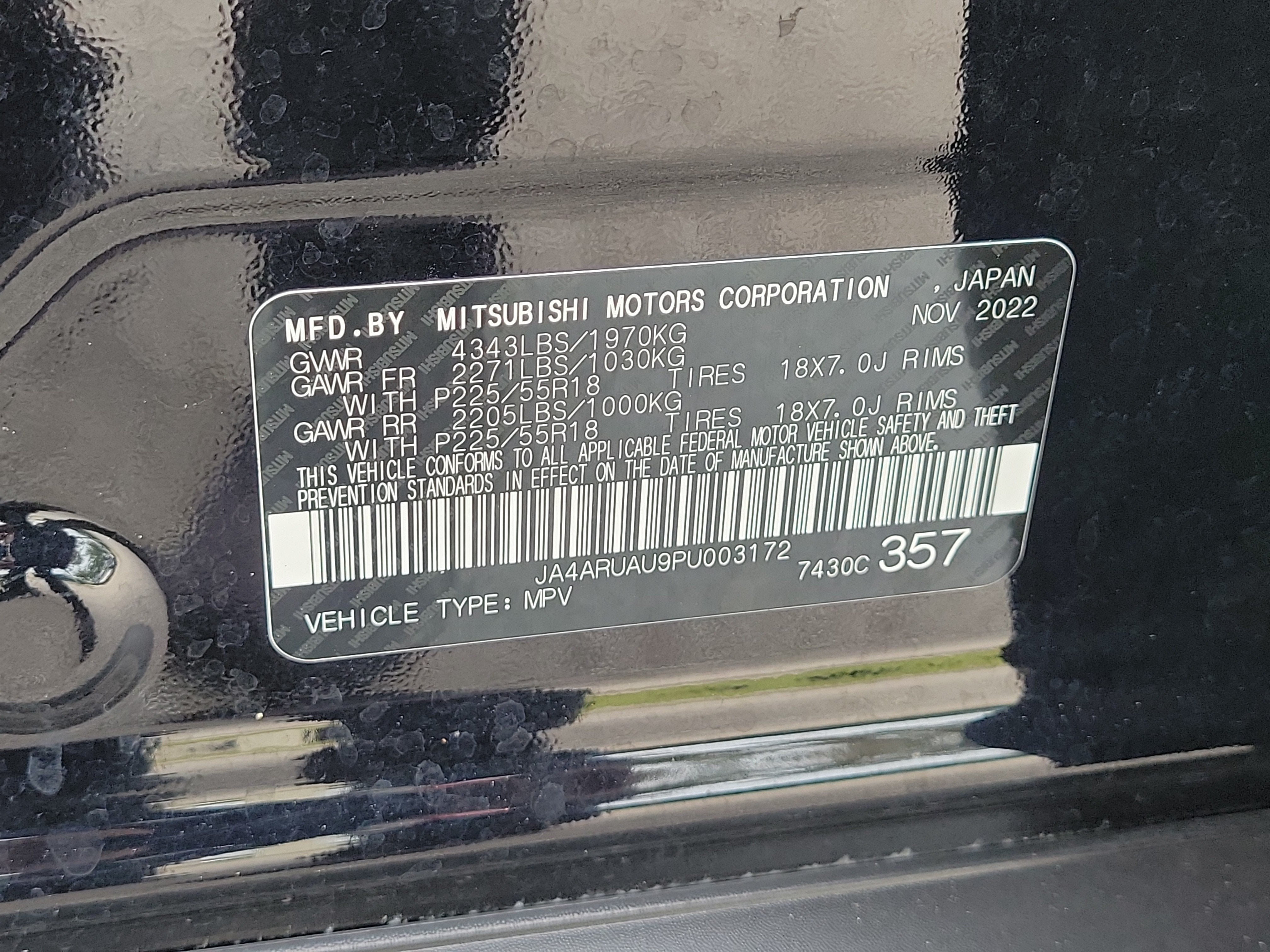 2023 Mitsubishi Outlander Sport ES