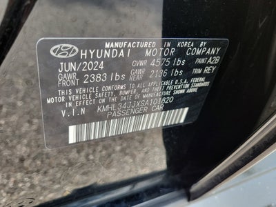 2025 Hyundai Sonata Hybrid SEL