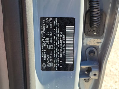 2021 Hyundai Elantra SEL