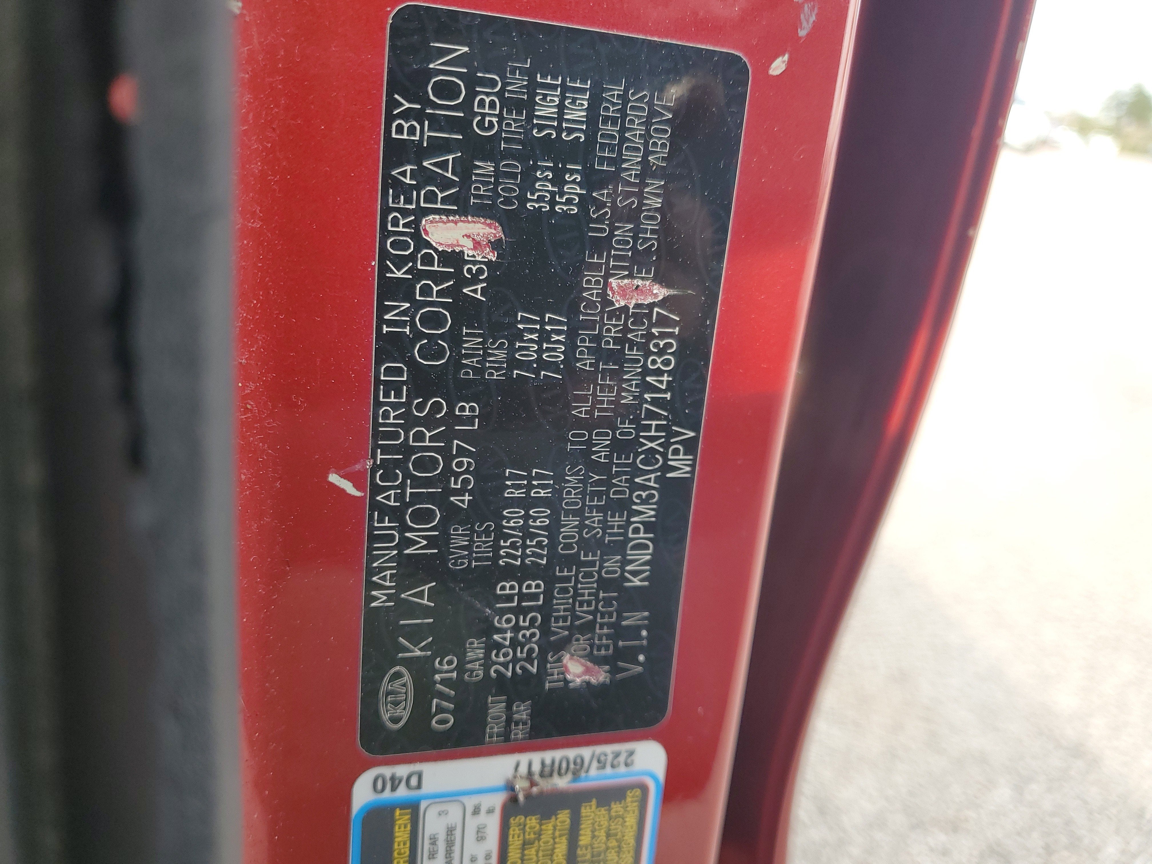 2017 Kia Sportage LX