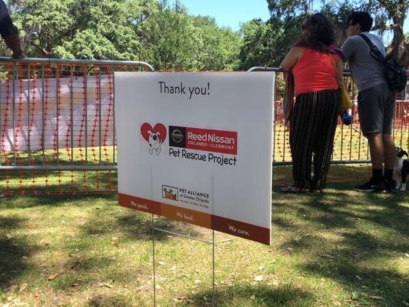 Pet Alliance of Greater Orlando Lure Course