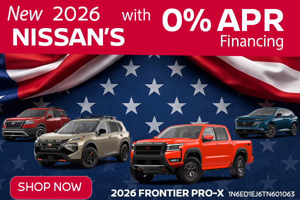New Nissans Zero Percent