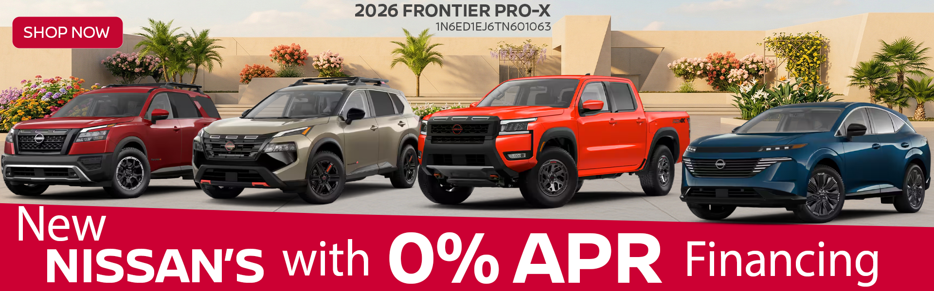 New Nissans Zero Percent