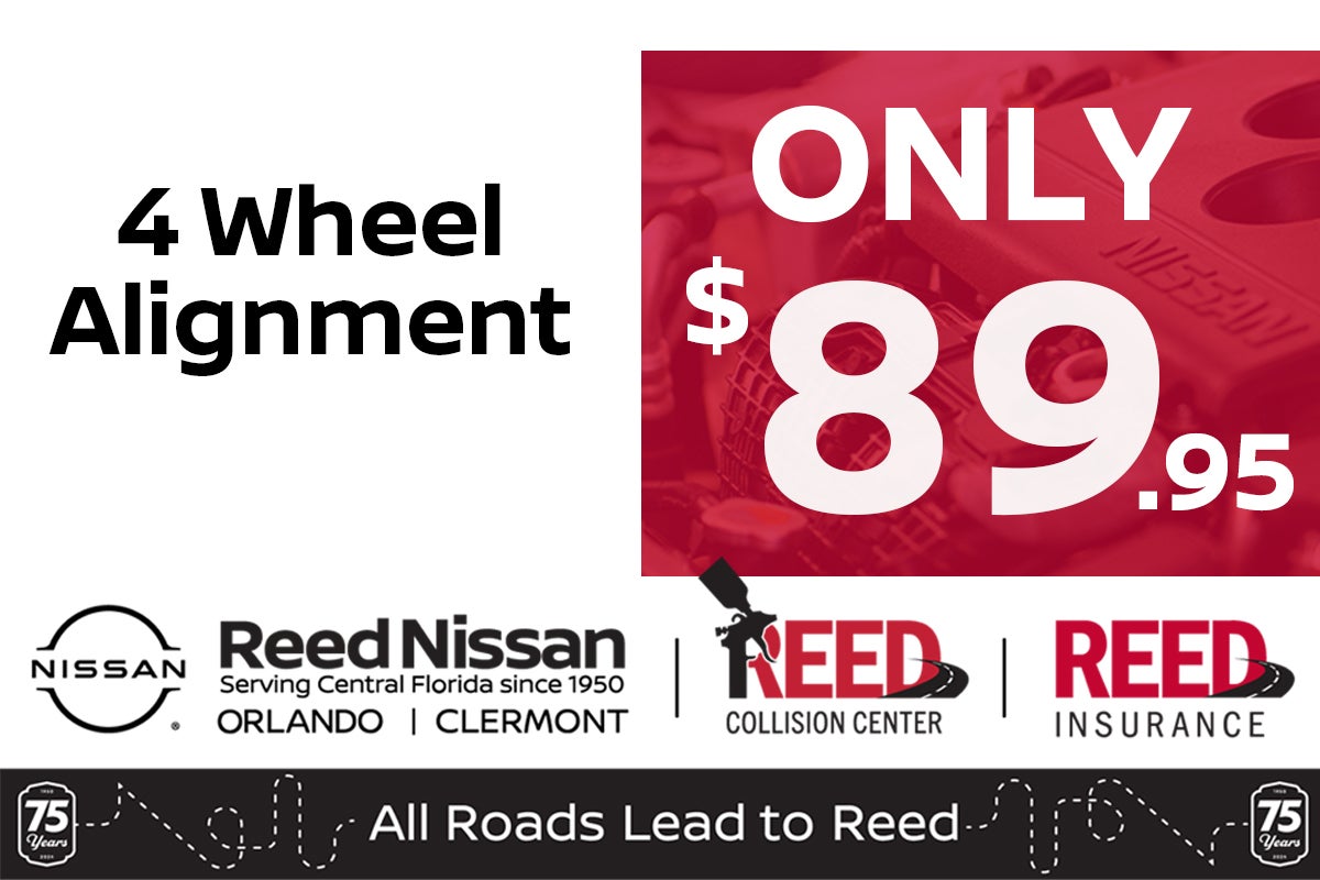 4 Wheel Alignment
Only $89.95