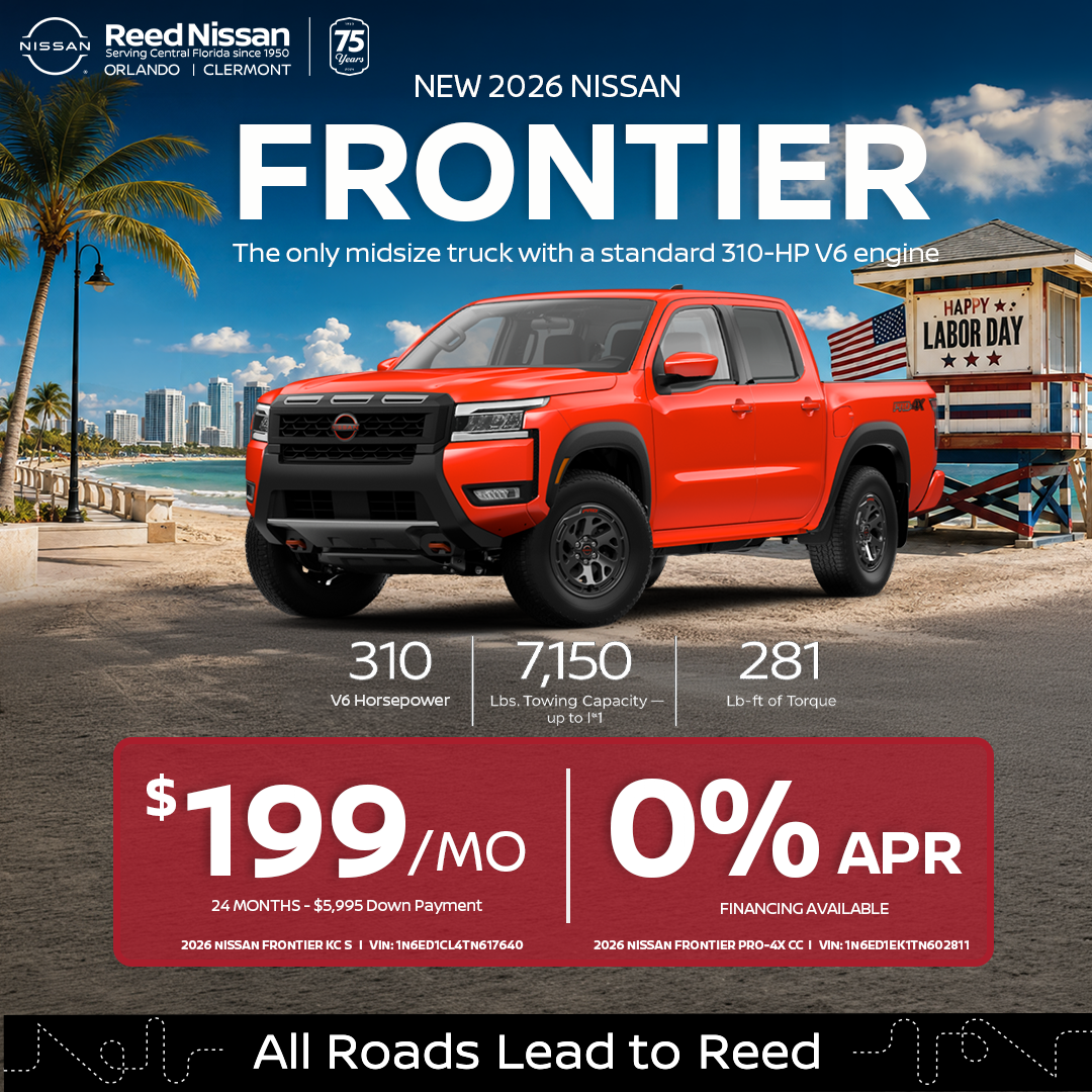 2026 NISSAN FRONTIER