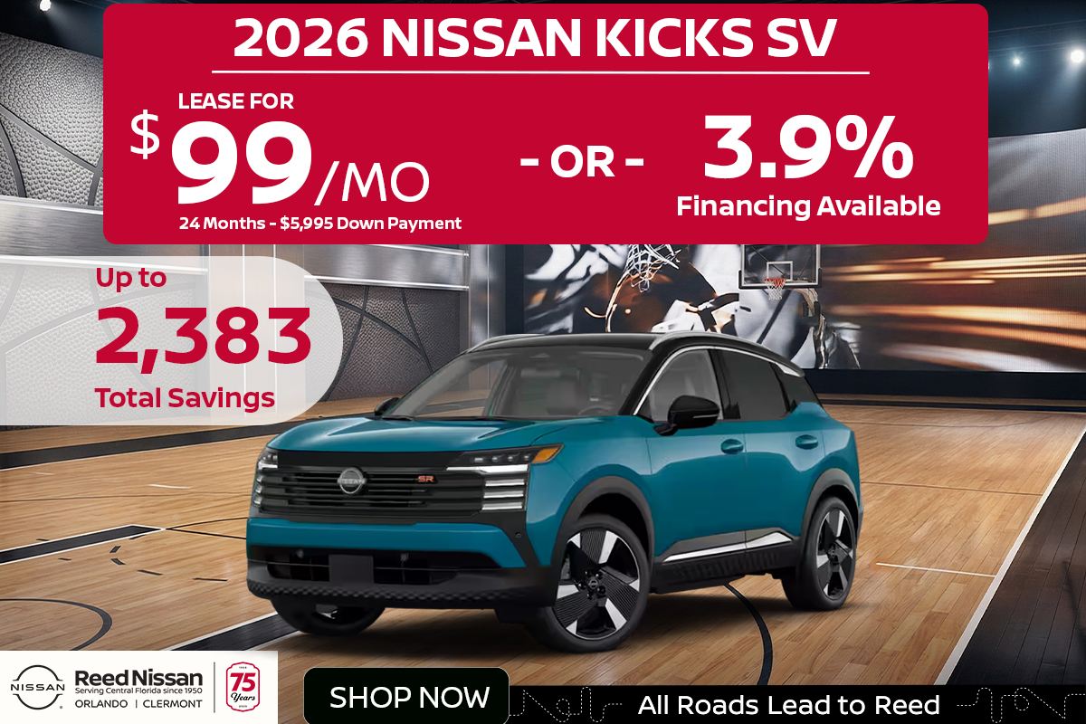 2026 NISSAN KICKS SV